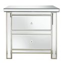 Classic Mirror 2 Drawer Chest