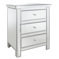 Classic Mirror 3 Drawer Chest