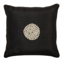 Black and Pearl Small Cushion