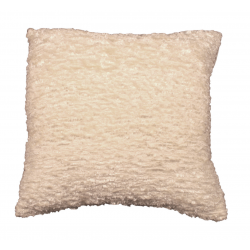 Cream Sparkle Weave Cushion