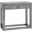 Luxor Smoked Glass / Mirror Console Table
