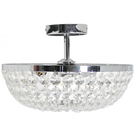 Sophia 3 Light Pendant With Clear Glass Droplets