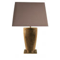 Gold Bahama Large Table Lamp with Chocolate Shade