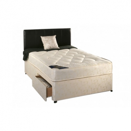 Delux Divan Bed With Mattress - Various Sizes
