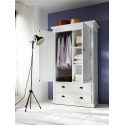 Whitehaven Painted Double Wardrobe