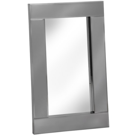 Luxor Smoked Glass Large Rectangle Mirror