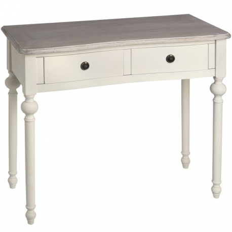 Homestead Ivory 2 Drawer Console Table