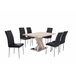 Montague Table and 6 Chair Set