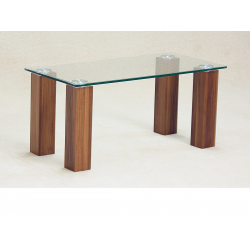 Mirage Clear Glass Coffee Table