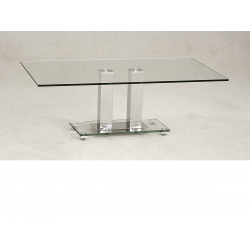 Ankara Rectangular Glass Coffee Table