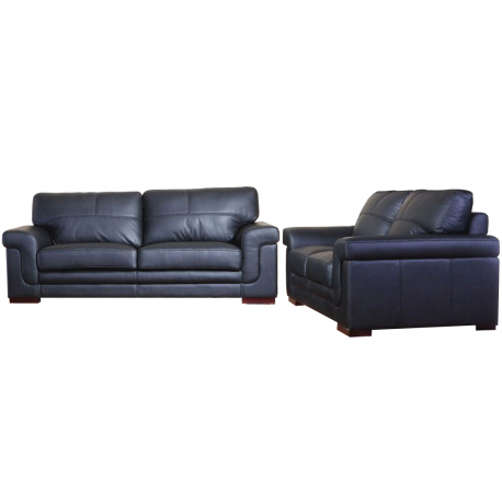 Enna Leather 3 + 2 Seater Sofa Set (Various Colours)